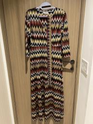 Cultural pattern maxi dress image 1