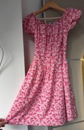 Dejavu Soho Pink Floral Dress image 1