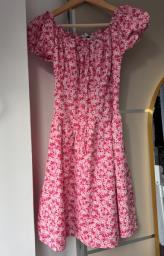 Dejavu Soho Pink Floral Dress image 2