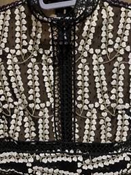 Embroidered cocktail dress image 2