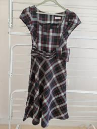 European brand Plaid Dress image 1