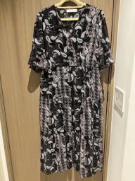Floral pattern dress image 1