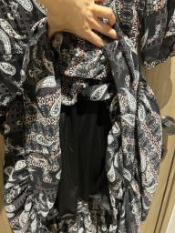 Floral pattern dress image 4