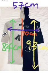 It mini cream hooded dress 9999999new image 2