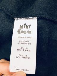 It mini cream hooded dress 9999999new image 6