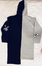 It mini cream hooded dress 9999999new image 7