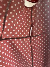 Pink Polka Dot Wrap Dress image 5
