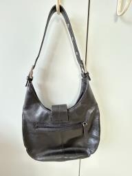 Black leather handbag Kenneth Cole image 2