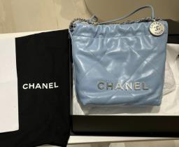 Chanel 22 Blue Mini image 3