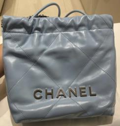 Chanel 22 Blue Mini image 1