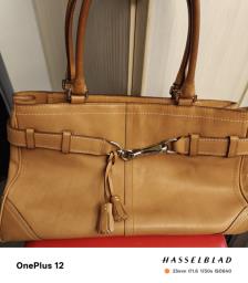 Coach leather handbag image 1