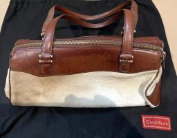 Cole Haan Pony Skin and Leather hand bag image 1