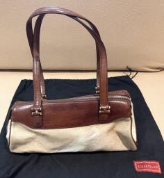 Cole Haan Pony Skin and Leather hand bag image 3