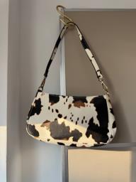 Cow Print Shoulder Bag image 1