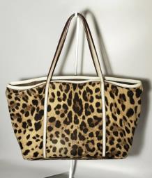 Dolce Gabbana Leopard Print canvas tote image 4