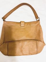 Furla  light brown leather handbag image 7