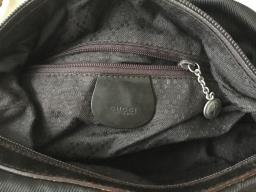 Gucci handbag in chocolate brown image 2