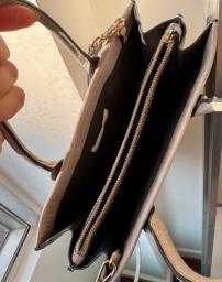 Hm Grey Crocodile-effect Handbag image 4