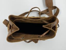 Lane Crawford Leather Rattan Bucket Bag image 3