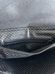 Lanvin Black Leather Shoulder Bag image 4