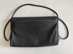 Lanvin Black Leather Shoulder Bag image 3