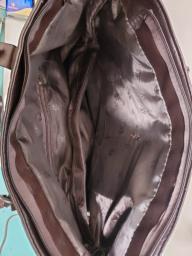 Leather tote bag image 2
