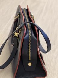 Lv Epi Leather Vaneau Mm - navy image 6