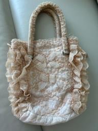 Peach Lace Bag  Others image 1