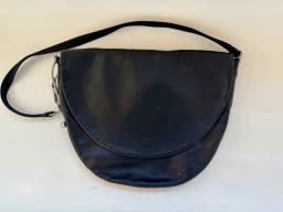 Prada - Black Leather Cross Body Satchel image 1