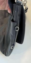 Prada - Black Leather Cross Body Satchel image 6