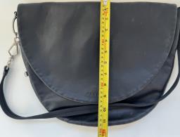 Prada - Black Leather Cross Body Satchel image 10