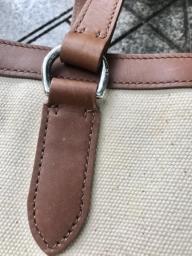Ralph Lauren canvas and leather tote bag image 3