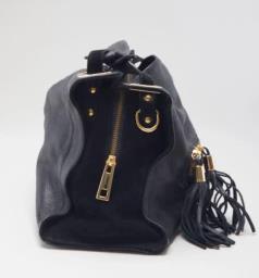 Sandro Leather Absinthe Bag black image 2