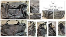 Tods leather black bag image 1