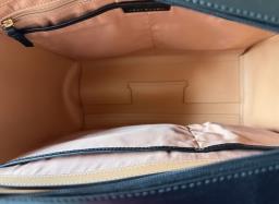 Tory Burch black leather tote bag image 2