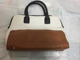 Zara Womens Dual Color Handbagbriefcas image 1