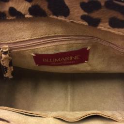 Blumarine denim with flowers handbag image 4