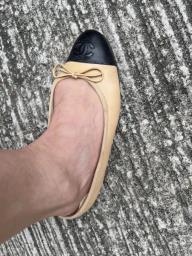 Authentic Chanel ballerina 35 image 3