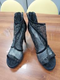 Black Stylish High Heels image 1