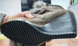 Brown Boots w Fur big Discount image 2