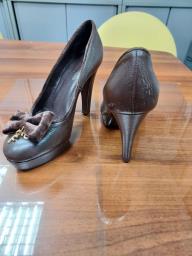 Brown High Heels big Discount image 1