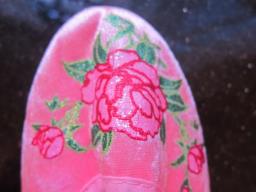 Chinese Embroidered Flats - size 55 image 5