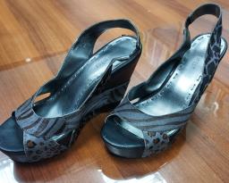 Grey Brown Sandals big Discount image 2