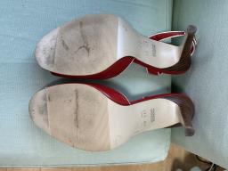 Marks  Spencer Heels red and white image 2