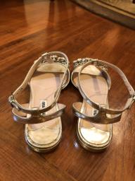 Miu Miu Silver sandals image 3