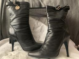 Patrizia Pepe pointed-toe leather boots image 2