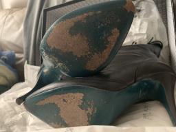 Patrizia Pepe pointed-toe leather boots image 3