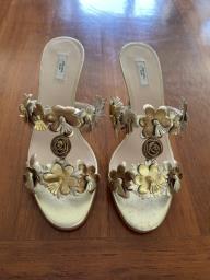 Prada gold Sandals image 2