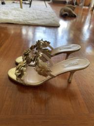Prada gold Sandals image 3