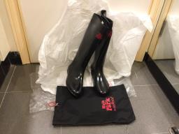 redfoot Black Tall Rain Boots image 1